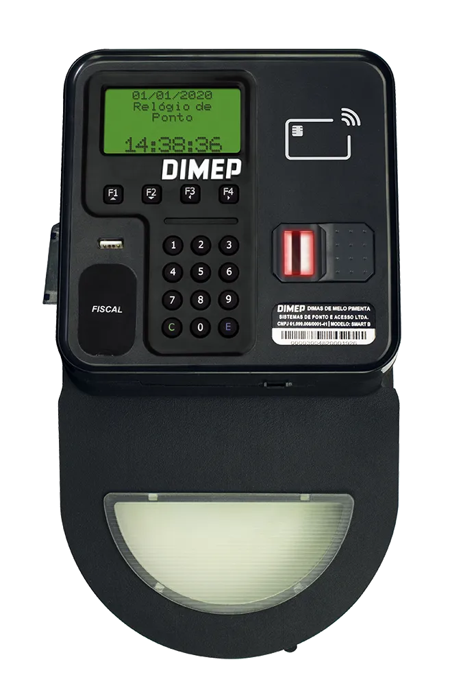 Relógio de Ponto DIMEP Biométrico SmartPoint (Homologado MTE e INMETRO) SmartPrint